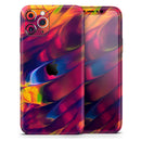Blurred Abstract Flow V13  - Protective Skin Wrap & Decal – Compatible with iPhone SE to iPhone 17 Pro Max (All Models)