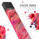 Blurred Abstract Flow V14 - Premium Decal Protective Skin-Wrap Sticker compatible with the Juul Labs vaping device