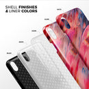 Blurred Abstract Flow V14 - iPhone X Swappable Hybrid Case