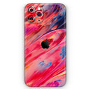 Blurred Abstract Flow V14  - Protective Skin Wrap & Decal – Compatible with iPhone SE to iPhone 17 Pro Max (All Models)