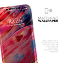 Blurred Abstract Flow V14  - Protective Skin Wrap & Decal – Compatible with iPhone SE to iPhone 17 Pro Max (All Models)