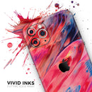 Blurred Abstract Flow V14  - Protective Skin Wrap & Decal – Compatible with iPhone SE to iPhone 17 Pro Max (All Models)