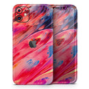 Blurred Abstract Flow V14  - Protective Skin Wrap & Decal – Compatible with iPhone SE to iPhone 17 Pro Max (All Models)