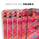 Blurred Abstract Flow V14  - Protective Skin Wrap & Decal – Compatible with iPhone SE to iPhone 17 Pro Max (All Models)