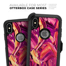 Blurred Abstract Flow V15 - Skin Kit for the iPhone OtterBox Cases