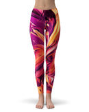 Blurred Abstract Flow V15 - All Over Print Womens Leggings / Yoga or Workout Pants