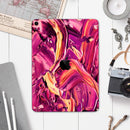Blurred Abstract Flow V15 - Full Body Skin Decal for the Apple iPad Pro 12.9", 11", 10.5", 9.7", Air or Mini (All Models Available)