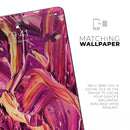 Blurred Abstract Flow V15 - Full Body Skin Decal for the Apple iPad Pro 12.9", 11", 10.5", 9.7", Air or Mini (All Models Available)
