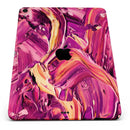 Blurred Abstract Flow V15 - Full Body Skin Decal for the Apple iPad Pro 12.9", 11", 10.5", 9.7", Air or Mini (All Models Available)