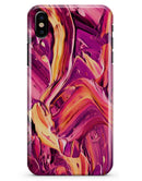 Blurred Abstract Flow V15 - iPhone X Clipit Case
