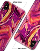 Blurred Abstract Flow V15 - iPhone X Clipit Case