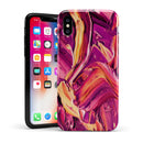 Blurred Abstract Flow V15 - iPhone X Swappable Hybrid Case