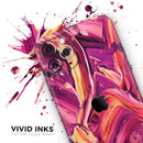 Blurred Abstract Flow V15  - Protective Skin Wrap & Decal – Compatible with iPhone SE to iPhone 17 Pro Max (All Models)