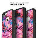 Blurred Abstract Flow V16 - Skin Kit for the iPhone OtterBox Cases