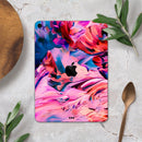 Blurred Abstract Flow V16 - Full Body Skin Decal for the Apple iPad Pro 12.9", 11", 10.5", 9.7", Air or Mini (All Models Available)