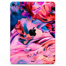 Blurred Abstract Flow V16 - Full Body Skin Decal for the Apple iPad Pro 12.9", 11", 10.5", 9.7", Air or Mini (All Models Available)