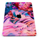 Blurred Abstract Flow V16 - Full Body Skin Decal for the Apple iPad Pro 12.9", 11", 10.5", 9.7", Air or Mini (All Models Available)