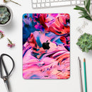 Blurred Abstract Flow V16 - Full Body Skin Decal for the Apple iPad Pro 12.9", 11", 10.5", 9.7", Air or Mini (All Models Available)