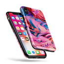 Blurred Abstract Flow V16 - iPhone X Swappable Hybrid Case