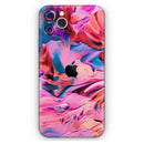 Blurred Abstract Flow V16  - Protective Skin Wrap & Decal – Compatible with iPhone SE to iPhone 17 Pro Max (All Models)