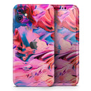 Blurred Abstract Flow V16  - Protective Skin Wrap & Decal – Compatible with iPhone SE to iPhone 17 Pro Max (All Models)