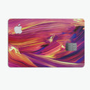 Blurred Abstract Flow V17 - Premium Protective Decal Skin-Kit for the Apple Credit Card