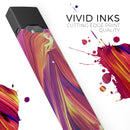 Blurred Abstract Flow V17 - Premium Decal Protective Skin-Wrap Sticker compatible with the Juul Labs vaping device