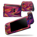 Blurred Abstract Flow V17 - Skin Wrap Decal for Nintendo Switch Lite Console & Dock - 3DS XL - 2DS - Pro - DSi - Wii - Joy-Con Gaming Controller