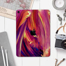 Blurred Abstract Flow V17 - Full Body Skin Decal for the Apple iPad Pro 12.9", 11", 10.5", 9.7", Air or Mini (All Models Available)