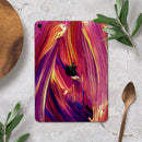 Blurred Abstract Flow V17 - Full Body Skin Decal for the Apple iPad Pro 12.9", 11", 10.5", 9.7", Air or Mini (All Models Available)