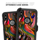 Blurred Abstract Flow V18 - Skin Kit for the iPhone OtterBox Cases