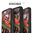 Blurred Abstract Flow V18 - Skin Kit for the iPhone OtterBox Cases