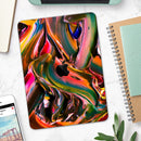 Blurred Abstract Flow V18 - Full Body Skin Decal for the Apple iPad Pro 12.9", 11", 10.5", 9.7", Air or Mini (All Models Available)