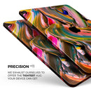 Blurred Abstract Flow V18 - Full Body Skin Decal for the Apple iPad Pro 12.9", 11", 10.5", 9.7", Air or Mini (All Models Available)