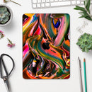 Blurred Abstract Flow V18 - Full Body Skin Decal for the Apple iPad Pro 12.9", 11", 10.5", 9.7", Air or Mini (All Models Available)