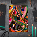 Blurred Abstract Flow V18 - Full Body Skin Decal for the Apple iPad Pro 12.9", 11", 10.5", 9.7", Air or Mini (All Models Available)