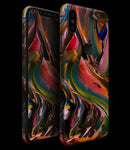 Blurred Abstract Flow V18 - iPhone XS MAX, XS/X, 8/8+, 7/7+, 5/5S/SE Skin-Kit (All iPhones Available)