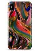Blurred Abstract Flow V18 - iPhone X Clipit Case