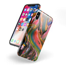 Blurred Abstract Flow V18 - iPhone X Swappable Hybrid Case