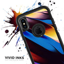 Blurred Abstract Flow V19 - Skin Kit for the iPhone OtterBox Cases