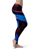 Blurred Abstract Flow V19 - All Over Print Womens Leggings / Yoga or Workout Pants