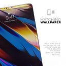 Blurred Abstract Flow V19 - Full Body Skin Decal for the Apple iPad Pro 12.9", 11", 10.5", 9.7", Air or Mini (All Models Available)