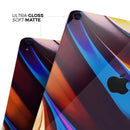 Blurred Abstract Flow V19 - Full Body Skin Decal for the Apple iPad Pro 12.9", 11", 10.5", 9.7", Air or Mini (All Models Available)