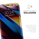 Blurred Abstract Flow V19  - Protective Skin Wrap & Decal – Compatible with iPhone SE to iPhone 17 Pro Max (All Models)