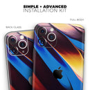 Blurred Abstract Flow V19  - Protective Skin Wrap & Decal – Compatible with iPhone SE to iPhone 17 Pro Max (All Models)