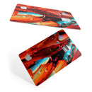 Blurred Abstract Flow V1 - Premium Protective Decal Skin-Kit for the Apple Credit Card