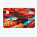 Blurred Abstract Flow V1 - Premium Protective Decal Skin-Kit for the Apple Credit Card