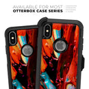 Blurred Abstract Flow V1 - Skin Kit for the iPhone OtterBox Cases