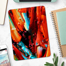 Blurred Abstract Flow V1 - Full Body Skin Decal for the Apple iPad Pro 12.9", 11", 10.5", 9.7", Air or Mini (All Models Available)
