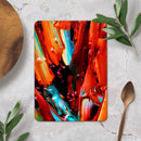 Blurred Abstract Flow V1 - Full Body Skin Decal for the Apple iPad Pro 12.9", 11", 10.5", 9.7", Air or Mini (All Models Available)
